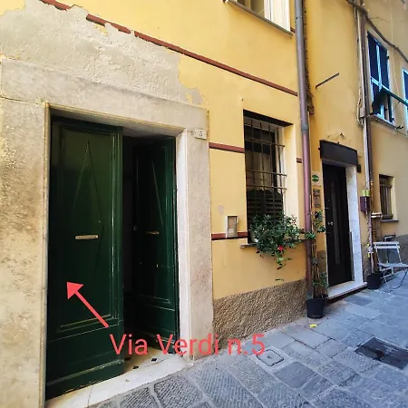 Via Verdi 5, Gli Affreschi Lejlighed Monterosso al Mare